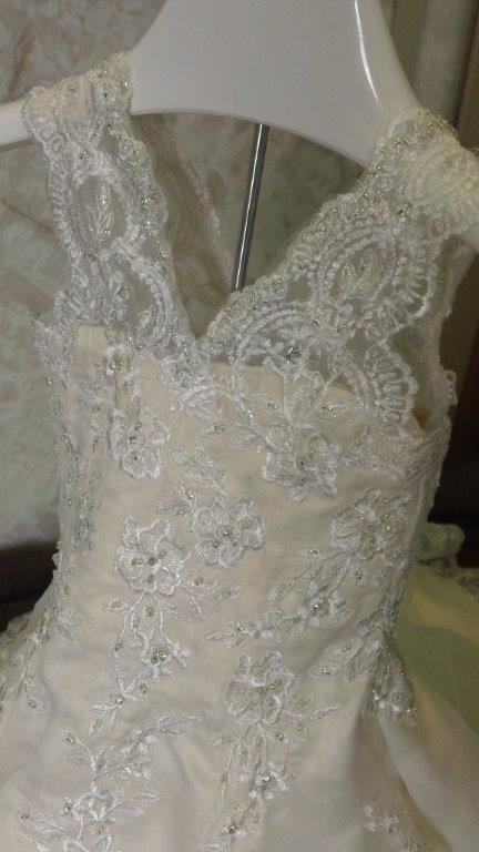 Infant size mermaid flower girl dress